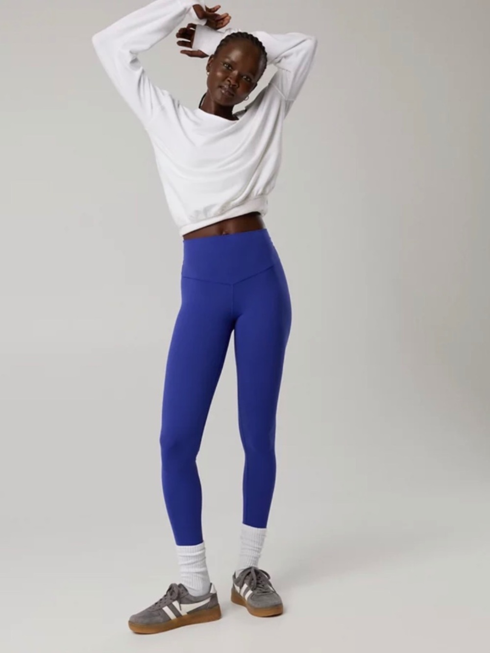 OFFLINE by Aerie High Waisted Leggings Blue Small Real Me Athletic Yoga